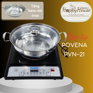 Bếp từ siêu rẻ povena pvn-21 - tặng kèm 1 nồi inox