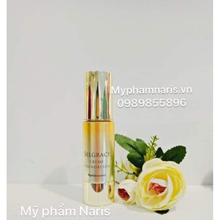 KEM NỀN CAO CẤP 3in1 THÔNG MINH THẾ HỆ MỚI, CHE KHUYẾT ĐIỂM, GIỮ ẨM VÀ BẢO VỆ DA - NARIS SELGRACE CREME FOUNDATION SPF20