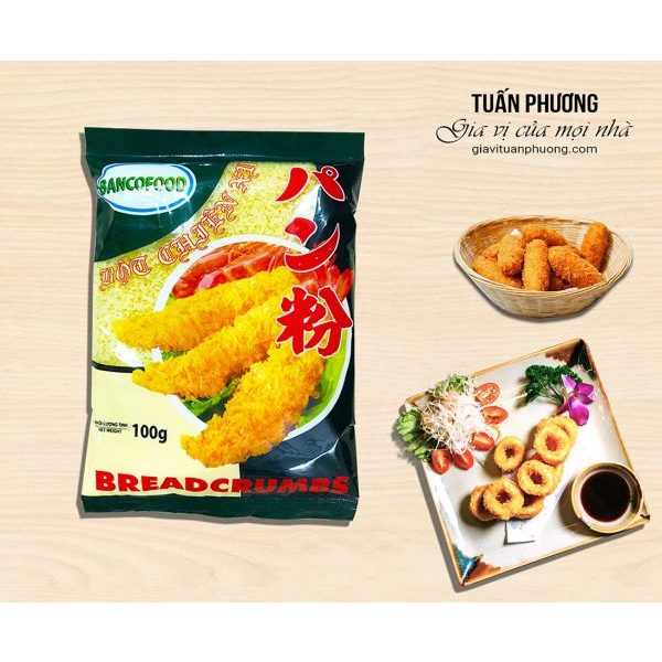 Bột Chiên Xù vàng chanh Banco gói 100g