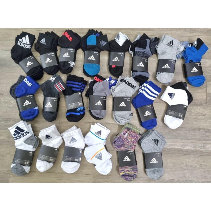 Sét 3 Tất nam, nữ A.DI.DAS Dư xịn hãng VNXK