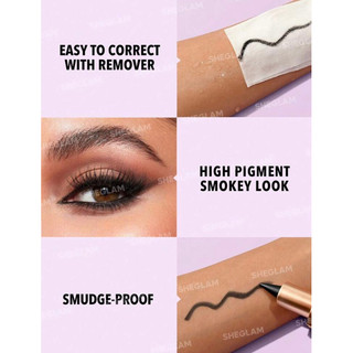 SHEGLAM Trợt Mờ Bút chì kẻ mắt