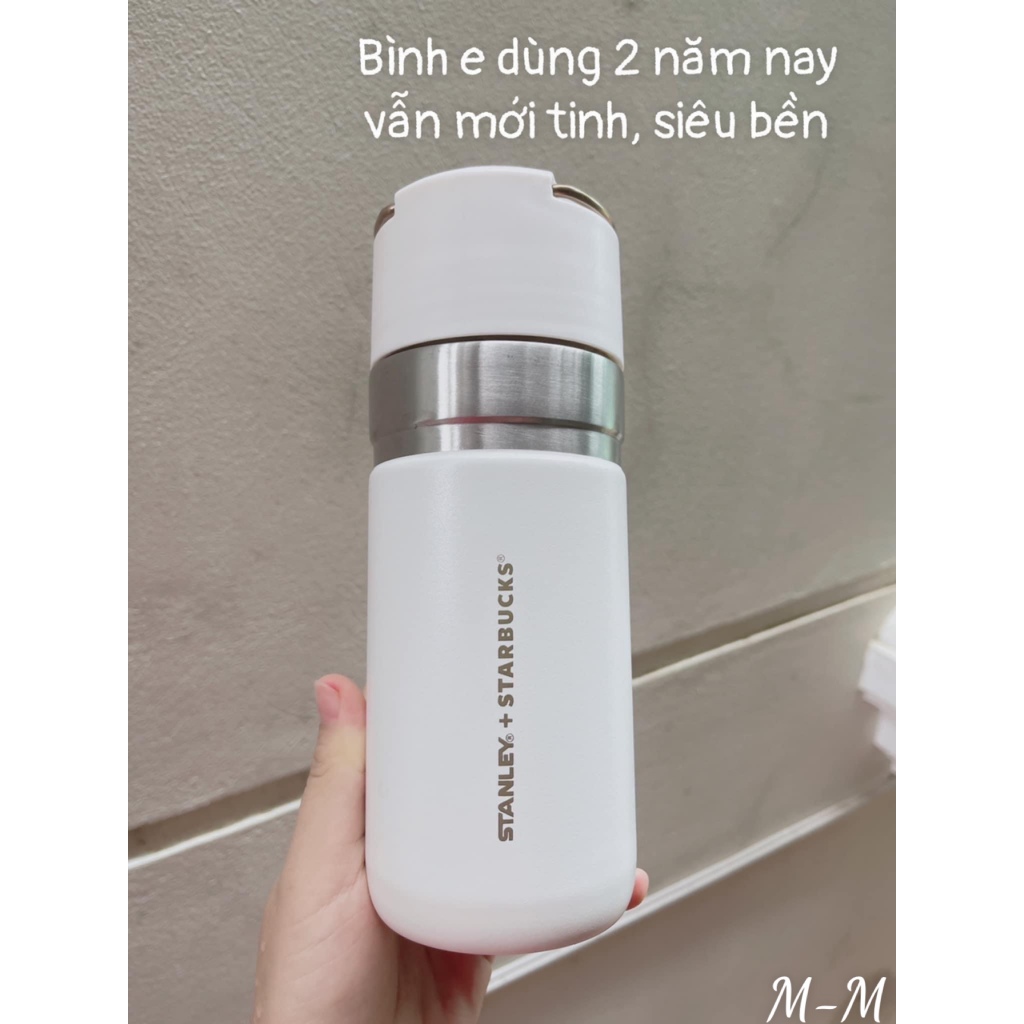 Bình giữ nhiệt Starbucks 500ml inox 304 nắp kín, bình đựng nước phiên bản seoul Pinchana