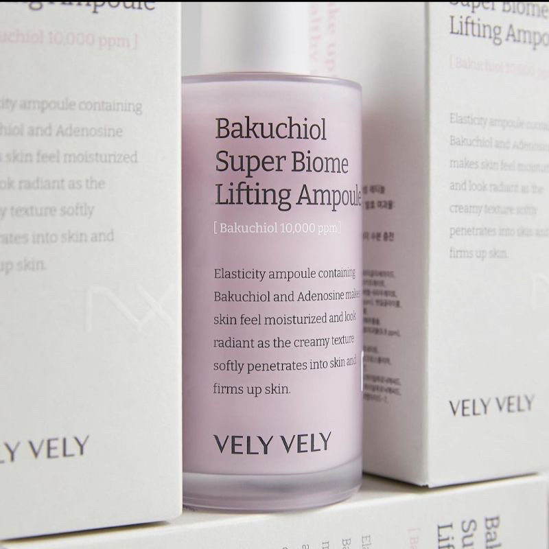 Tinh Chất Dưỡng Da Căng Bóng Giảm Nhăn Bakuchiol 10,000 ppm Super Biome Lifting Ampoule