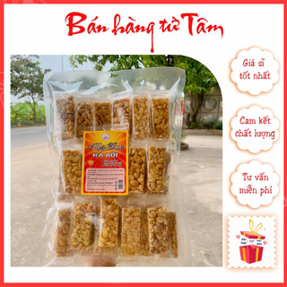 1Kg Kẹo lạc nhà làm, kẹo đậu phộng ít ngọt ngon hương vị truyền thống Đặc sản hà nội
