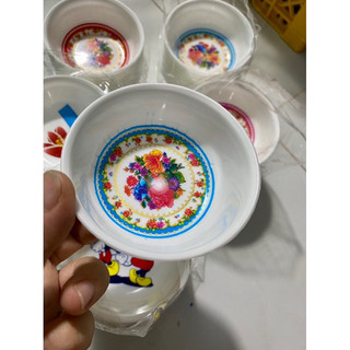 🍱 Set 10 chén Nước Chấm, Nhựa Dẻo (rộng 8cm)