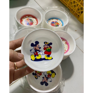 🍱 Set 10 chén Nước Chấm, Nhựa Dẻo (rộng 8cm)
