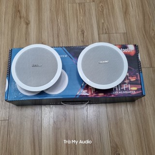 Đôi loa âm trần không cần âm ly, tích hợp sẵn bluetooth, cắm là chạy