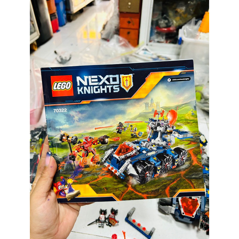 Đồ chơi lắp ráp LE Go Nexo Knights 70322 - Tháp Canh di động của Axl (LEGO Nexo Knights Axl's Tower Carrier 70322
