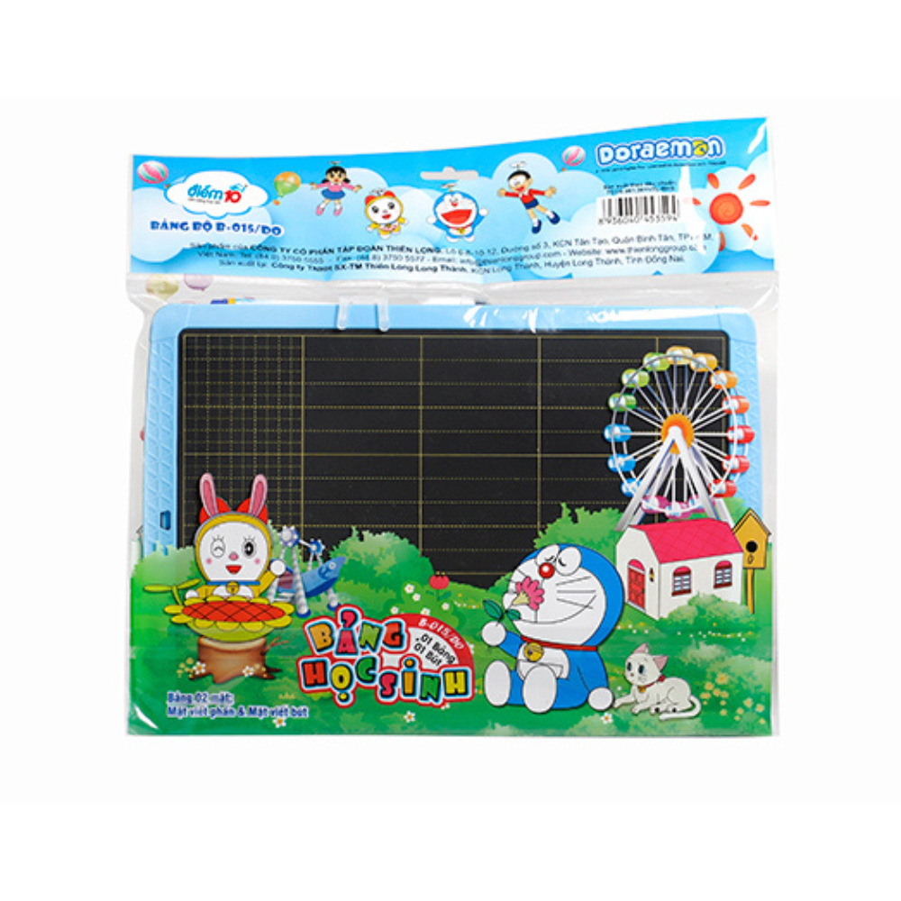 Bảng bộ học sinh Điểm 10 B-015/DO, Bảng 2 Mặt A4 - Kẻ Ngang + Kẻ Ô + Bút Lông Bảng, màu viền ngẫu nhiên