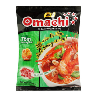 Mì khoai tây Omachi tôm chua cay Thái 80g