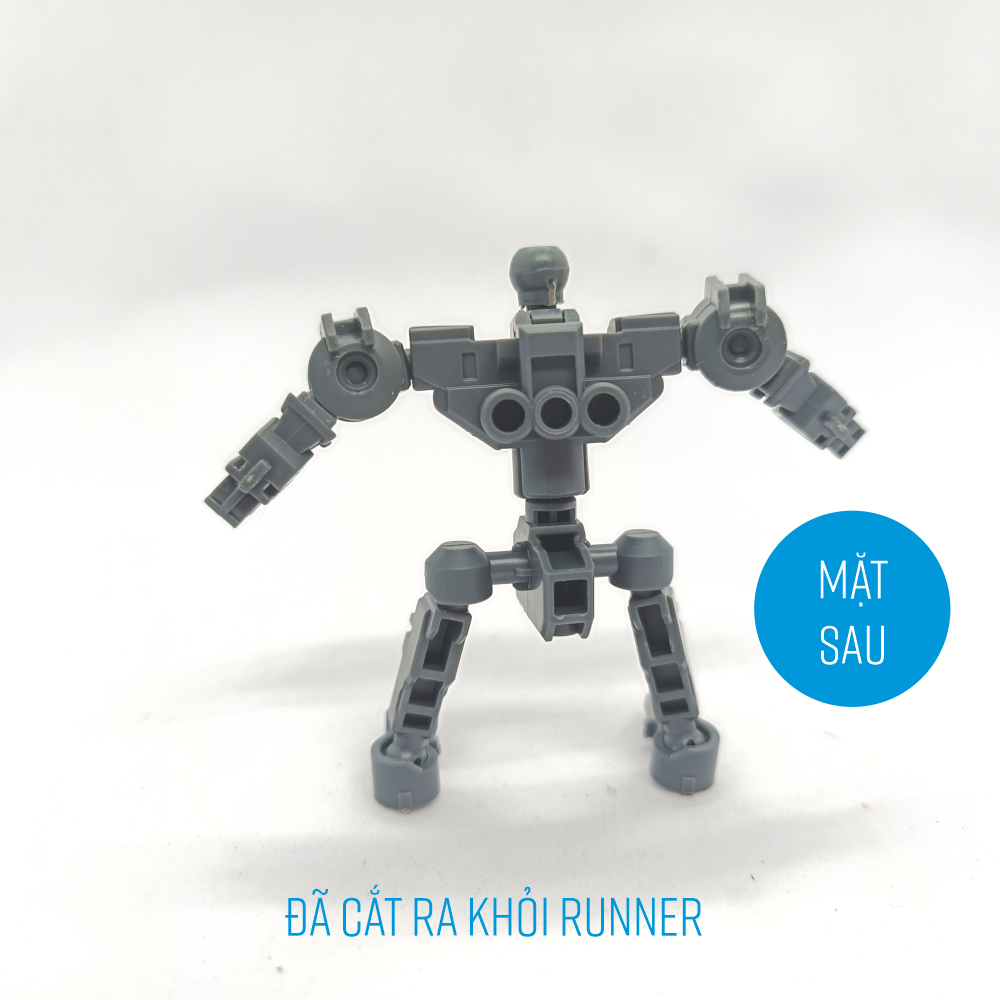 Khung xương SD mặc định đã cắt  của kit Bandai SDCS