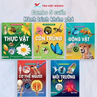 Combo 5 cuốn sách Hành trình khám phá
