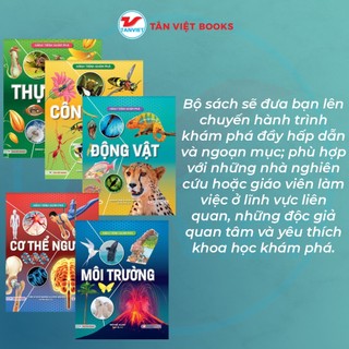 Combo 5 cuốn sách Hành trình khám phá
