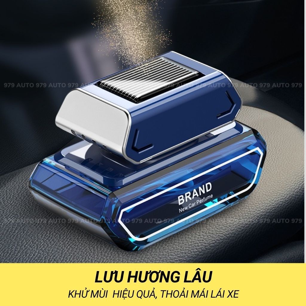 Nước hoa ô tô cao cấp BRAND khử mùi xe hơi tạo hương thơm dễ chịu dung tích 60ml