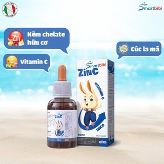Kẽm chelate hữu cơ Smartbibi ZinC 30ml