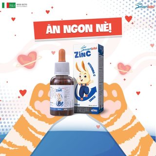 Kẽm chelate hữu cơ Smartbibi ZinC 30ml