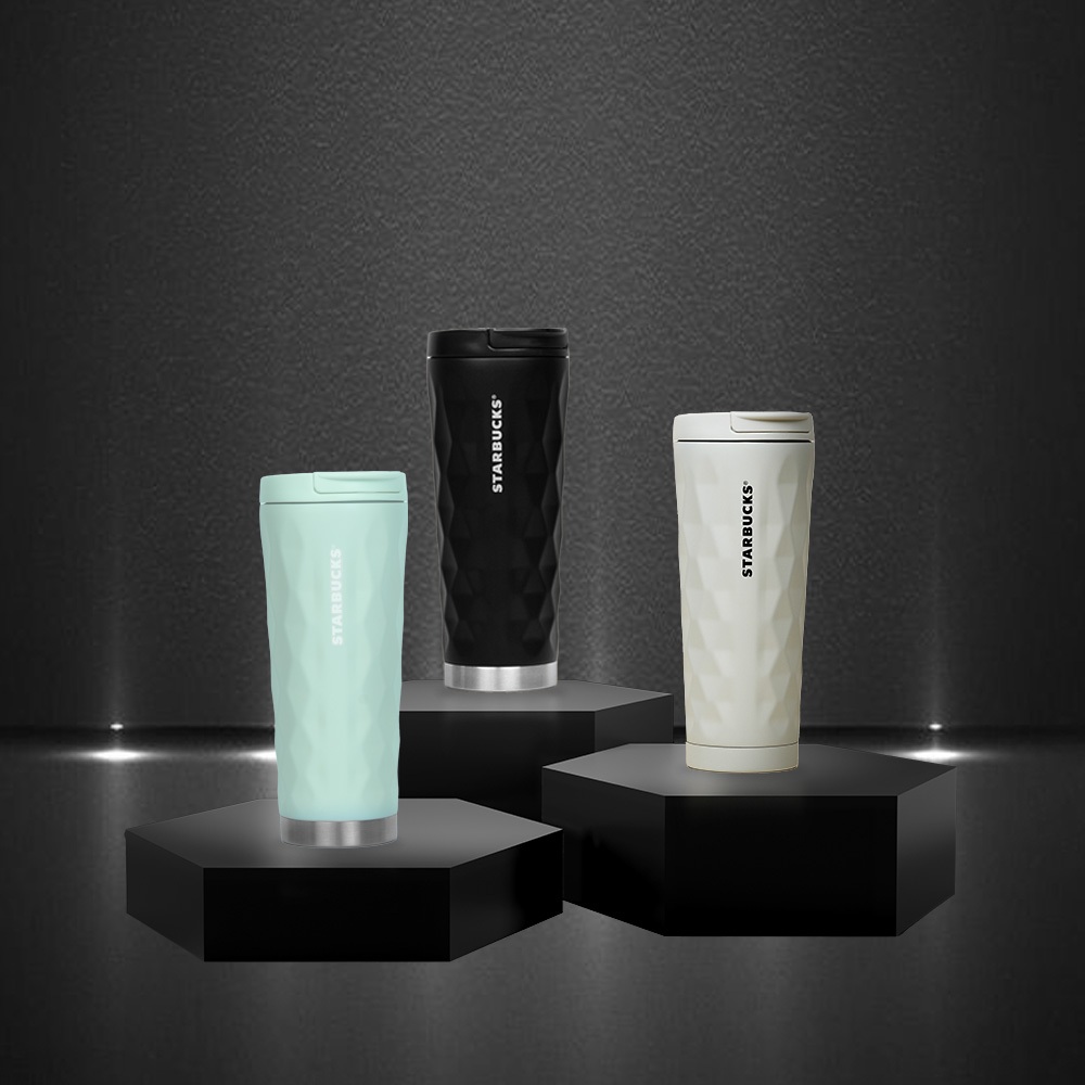 Bình Starbucks 12Oz (355ml) Diamond - Black