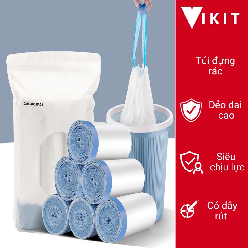 Túi đựng rác có dây rút chất liệu cao cấp VIKIT