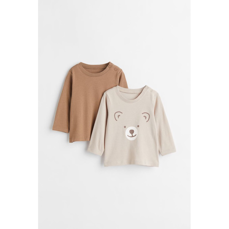 Áo H&M thu đông dài tay siêu xinh cho bé trai