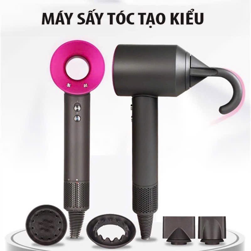 Máy sấy tóc siêu nhanh Sấy khô nhanh 2200W Salon chuyên nghiệp bức xạ thấp- kèm giá treo