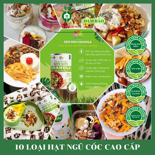 Granola Siêu Hạt [Chuẩn FDA Mỹ] 1Kg - 500G Giảm Cân Giữ Dáng Xinh Đẹp Cho Chị Em Phụ Nữ Chúng Mình