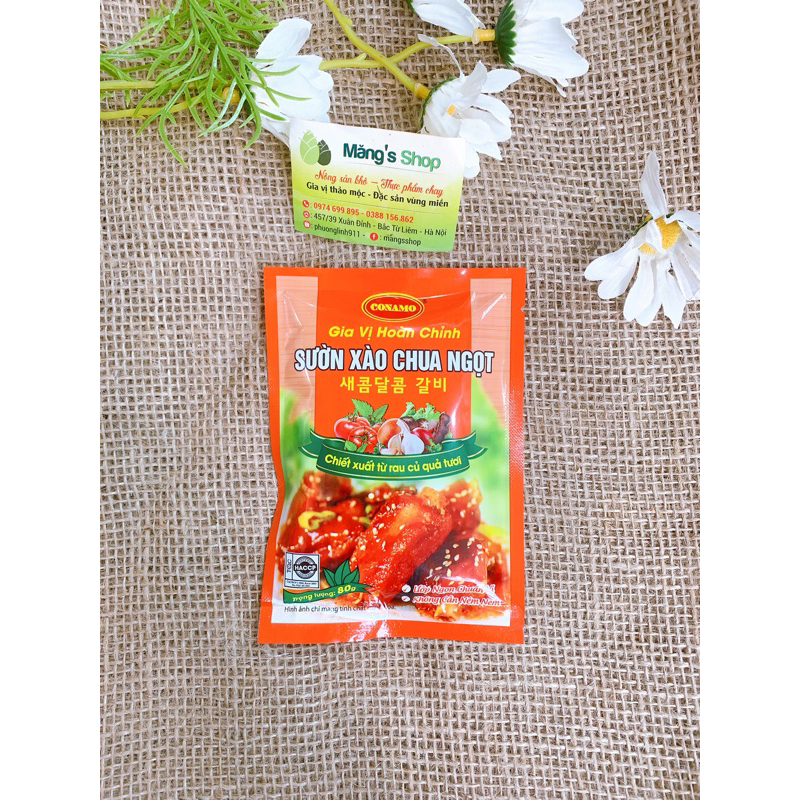 Gia vị hoàn chỉnh : Sườn xào chua ngọt - Cá nướng Tây Bắc - Bò kho sốt vang - Thịt nướng sả
