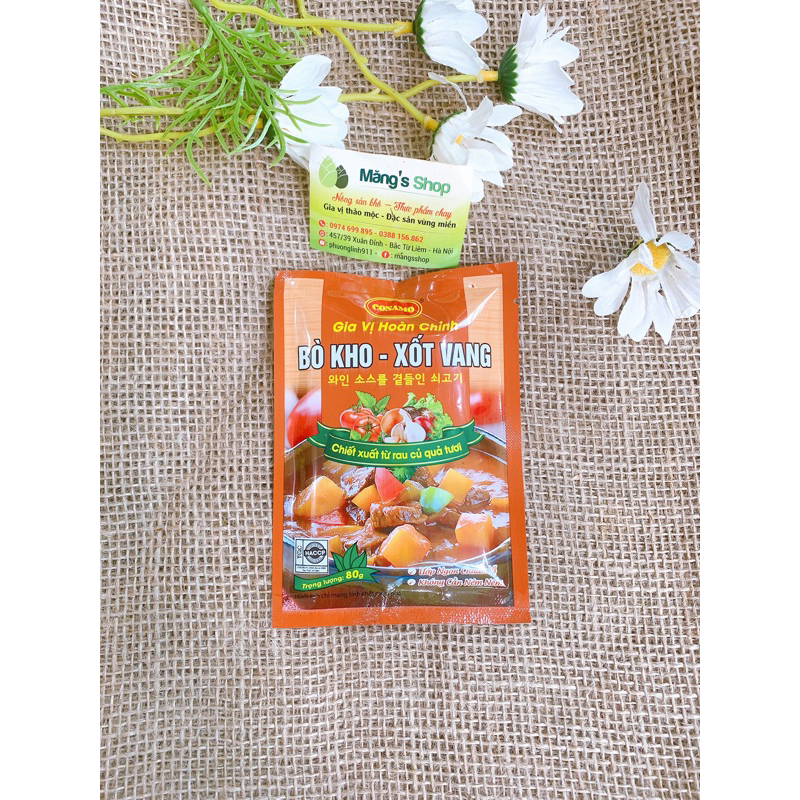 Gia vị hoàn chỉnh : Sườn xào chua ngọt - Cá nướng Tây Bắc - Bò kho sốt vang - Thịt nướng sả