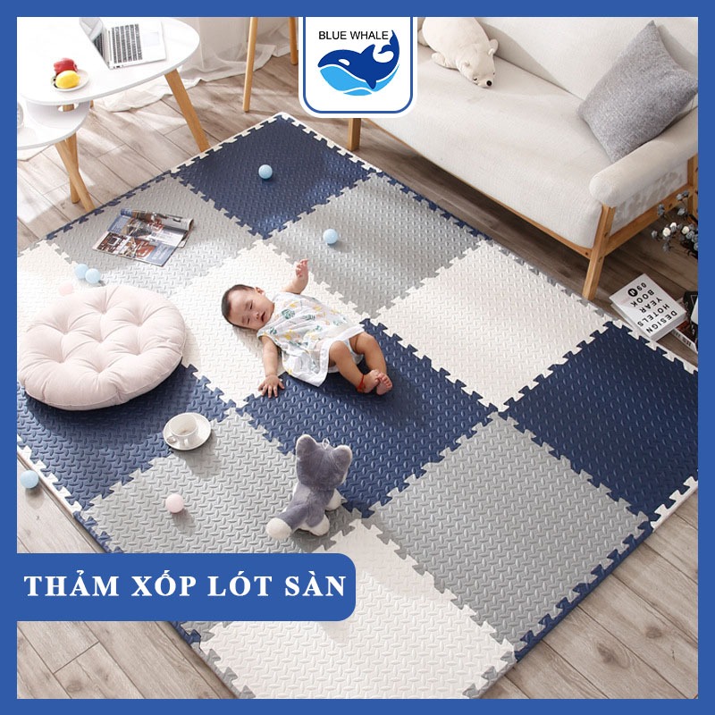 - Thảm xốp lót sàn cho bé chống va đập size lớn 60cmx60cm, chống thấm chống trơn trượt