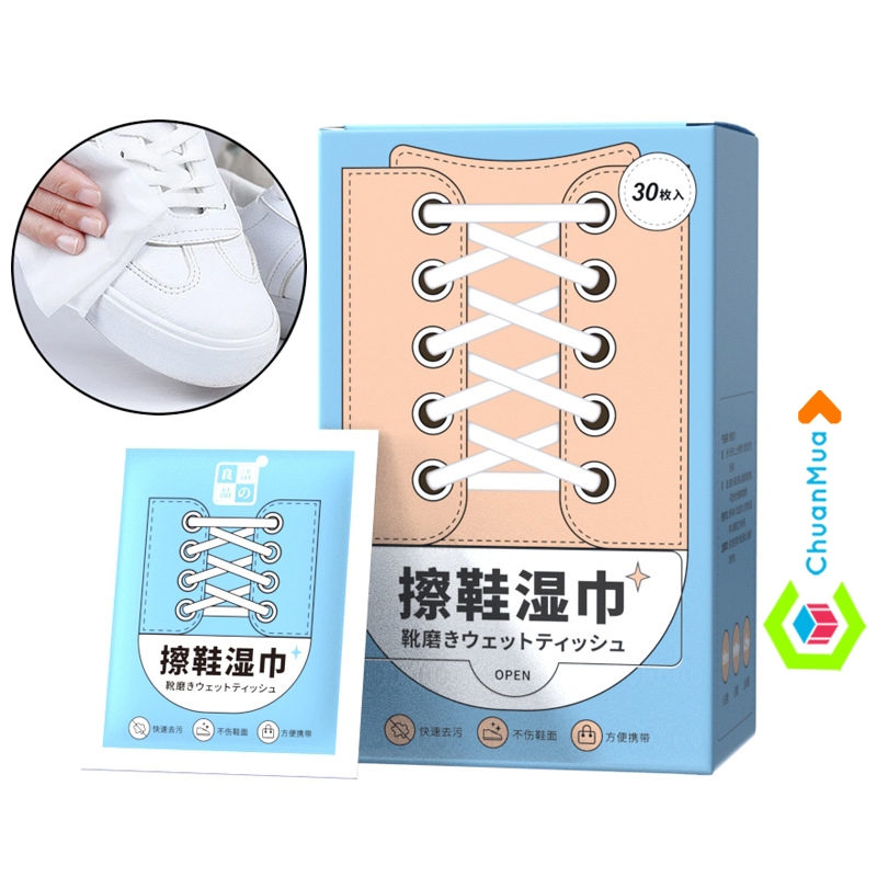 Giấy Lau Giày Sneaker Tiện Lợi Shoe Cleaning Paper