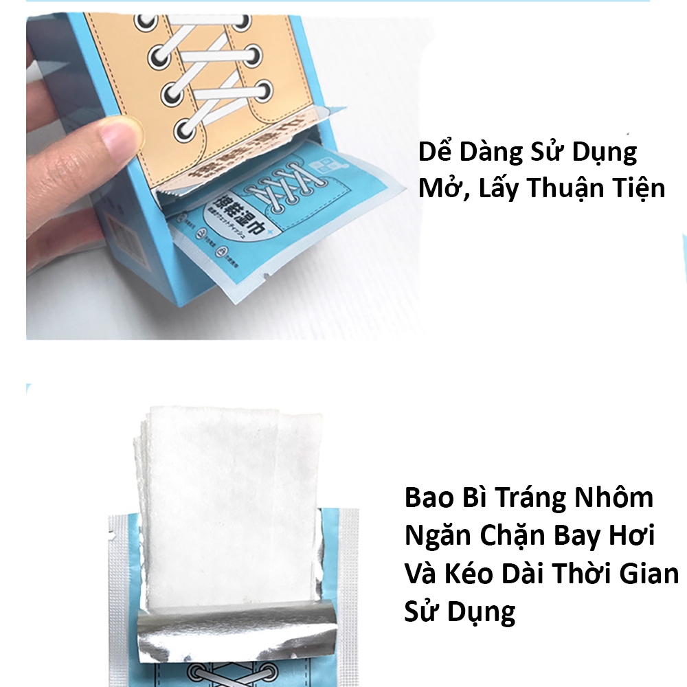 Giấy Lau Giày Sneaker Tiện Lợi Shoe Cleaning Paper