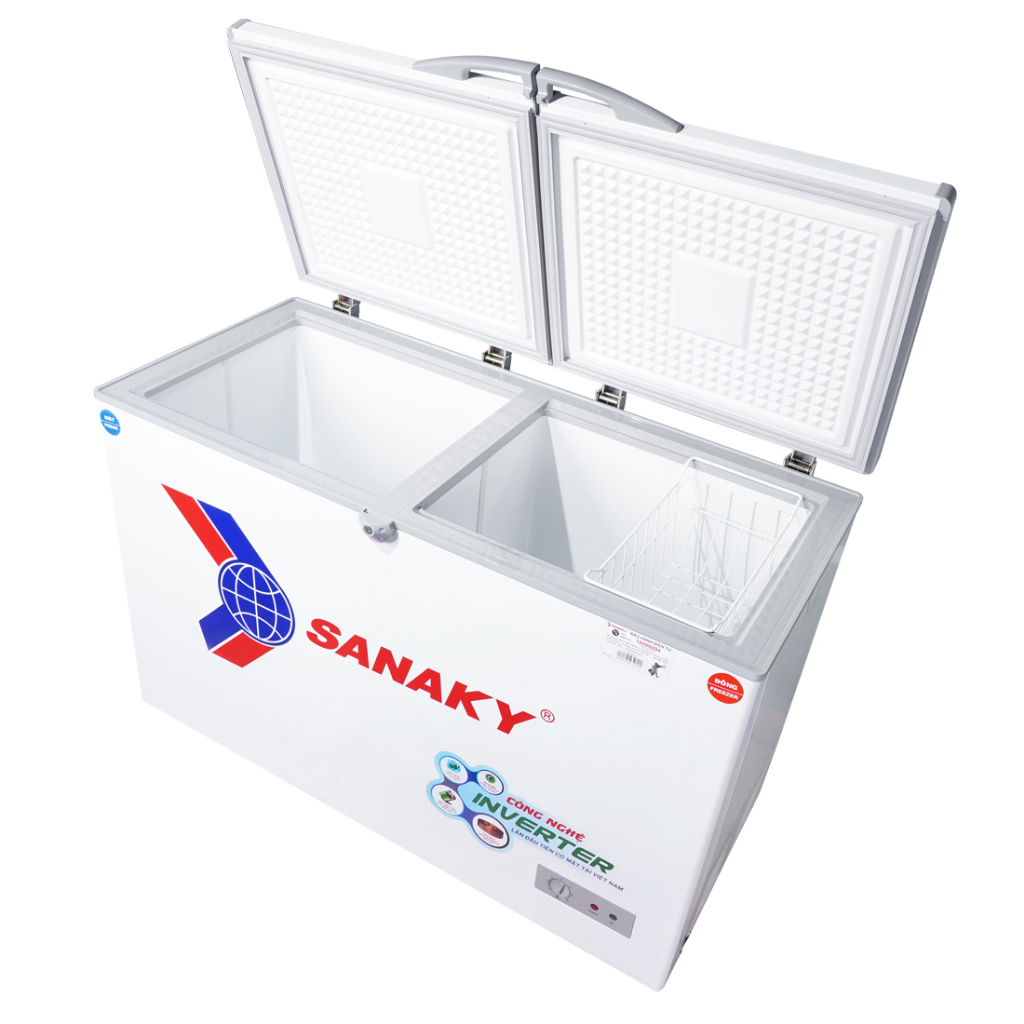 VH-3699W3 -- TỦ ĐÔNG 260L INVERTER SANAKY 2 NGĂN VH-3699W3 - GIAO MIỄN PHÍ HCM