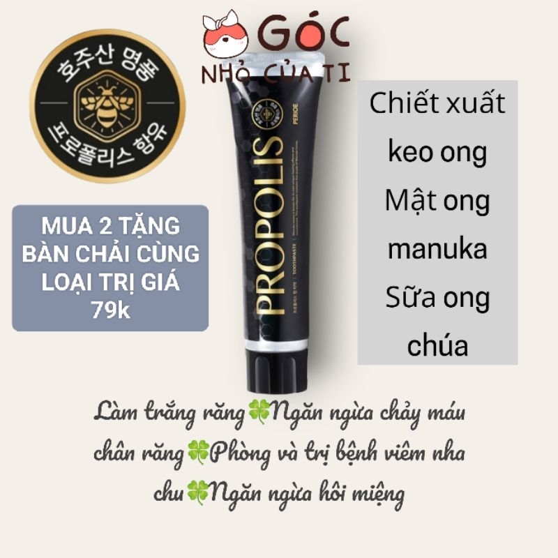 Kem đánh răng cao cấp keo ong Propolis