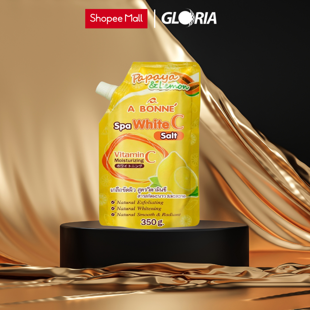 Muối Tắm Sữa Bò Tẩy Tế Bào Chết A Bonne' Spa Vitamin C 350g