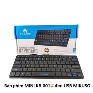 Bàn phím mini USB Hỗ trợ Macbook Windows Android đa năng