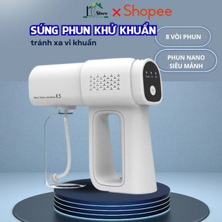 Máy xịt khử khuẩn, bình phun tưới cây 8 vòi xịt đa năng