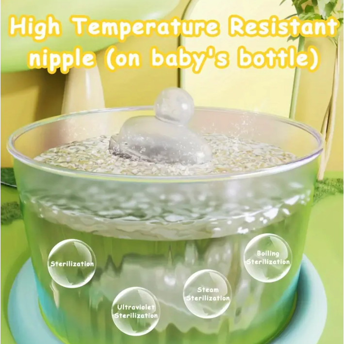 Đồ Chơi Bình Sữa Ngậm Nướu, Phát Sáng, Phát Nhạc Tiếng Anh, Xúc Sắc Cho Bé 3M+