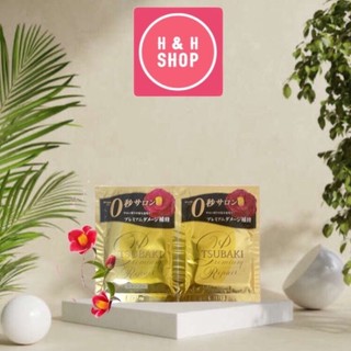 Dầu gội, dầu xả và mặt nạ tóc Tsubaki phục hồi ngăn rụng tóc