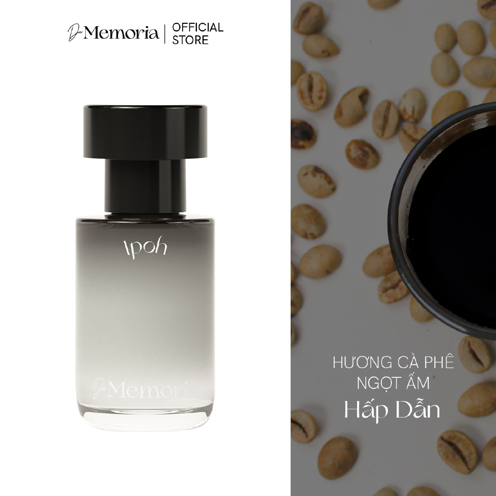 Nước Hoa Nữ Thơm Lâu De Memoria Hương Cafe Ngọt Ngào Quyến Rũ (30ml) - Ipoh 08 BST Ký Ức Bất Tận