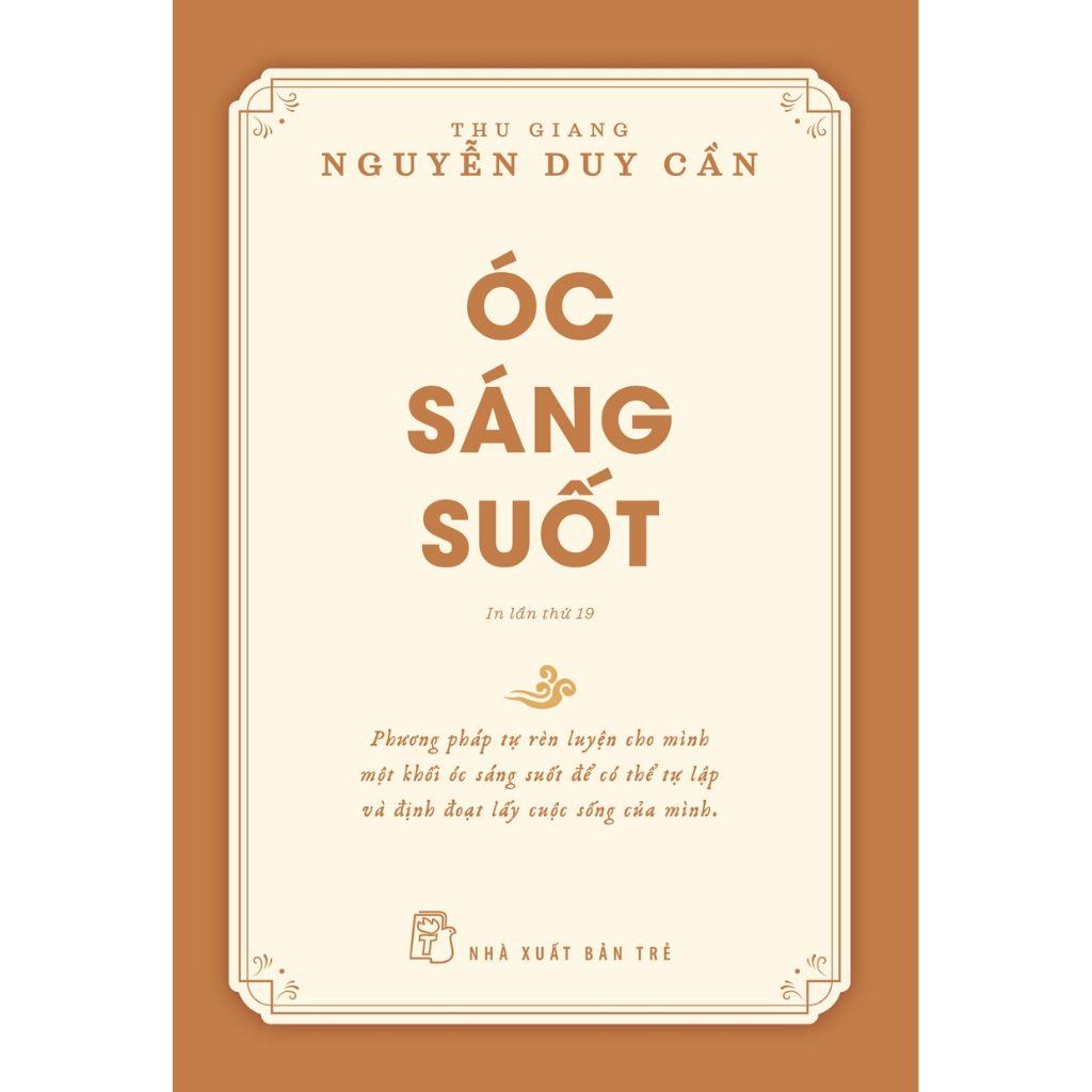 Sách - TS Thu Giang - Óc sáng suốt (NXB Trẻ)