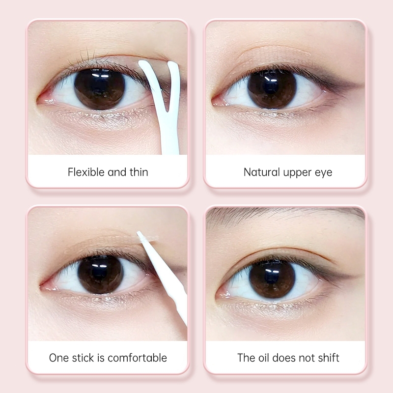 🎶Cuộn dán kích mí 600 miếng Kích mí tàng hình tạo hai mí không lộ sẵn keo