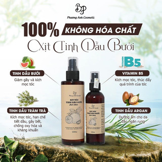XỊT KÍCH MỌC TÓC TINH DẦU BƯỞI