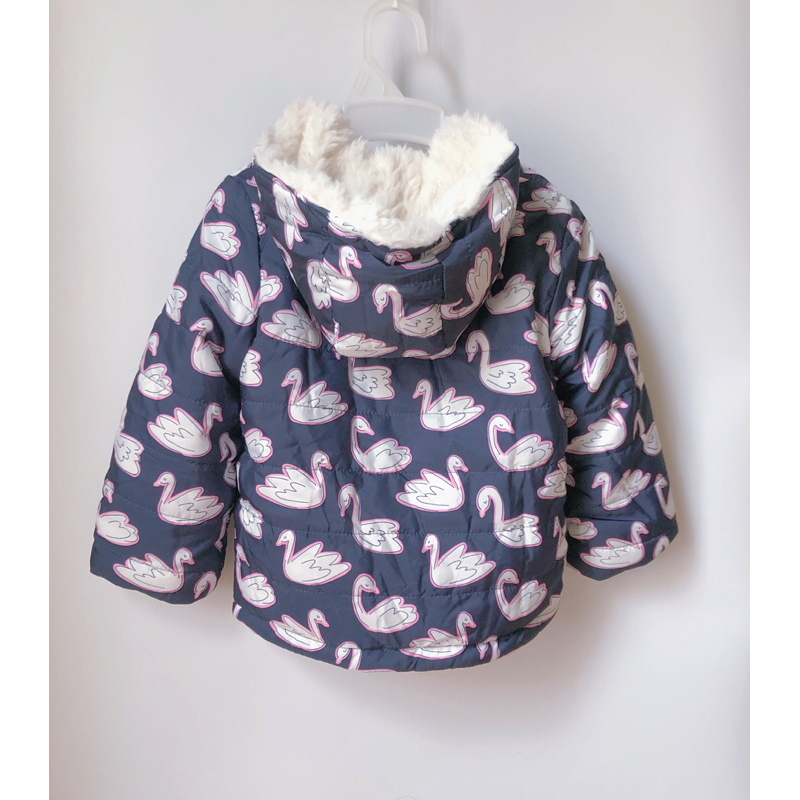 Áo khoác phao lót lông dư xịn cho bé