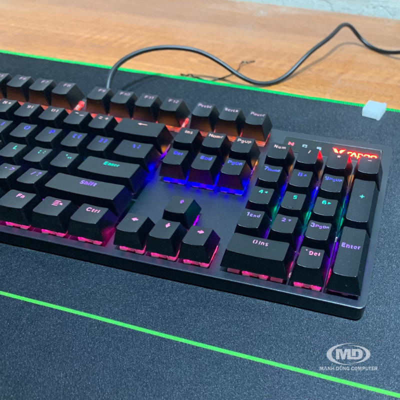 Phím cơ Rapoo V500 PRO Kết nối USB hoặc Bluetooth - Hàng Chính Hãng Bảo Hành 24 Tháng