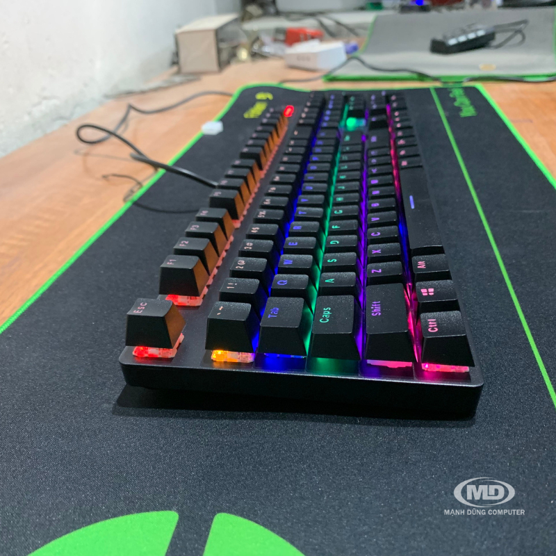 Phím cơ Rapoo V500 PRO Kết nối USB hoặc Bluetooth - Hàng Chính Hãng Bảo Hành 24 Tháng