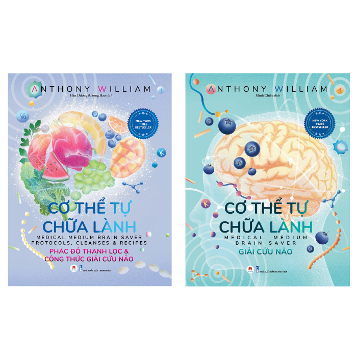 Sách - Combo 2 Cuốn Cơ Thể Tự Chữa Lành  - HHB