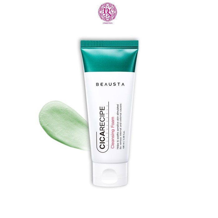 Sữa Rửa Mặt Beausta Chiết Xuất Rau Má Cicarecipe Cleansing Foam 100ml