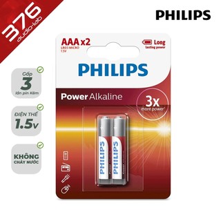 Pin alkaline philips lr6p2b - pin nhỏ