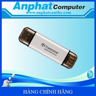 Ổ cứng gắn ngoài ssd transcend esd310s 512gb usb 10gbps type c/a - hàng chính hãng