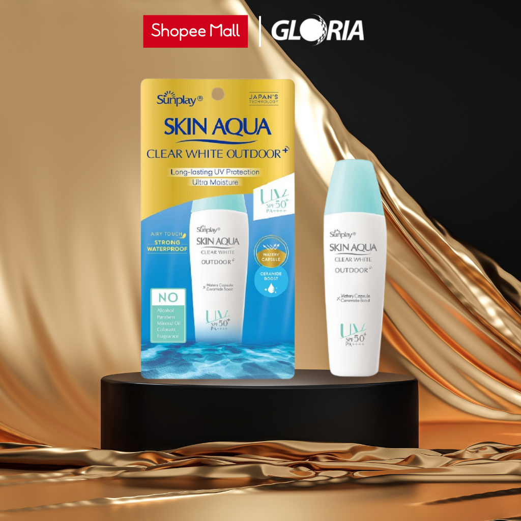 Gel Chống Nắng Dưỡng Da Khi Vận Động Mạnh Sunplay Skin Aqua Outdoor+ SPF50+ PA++++ 30g