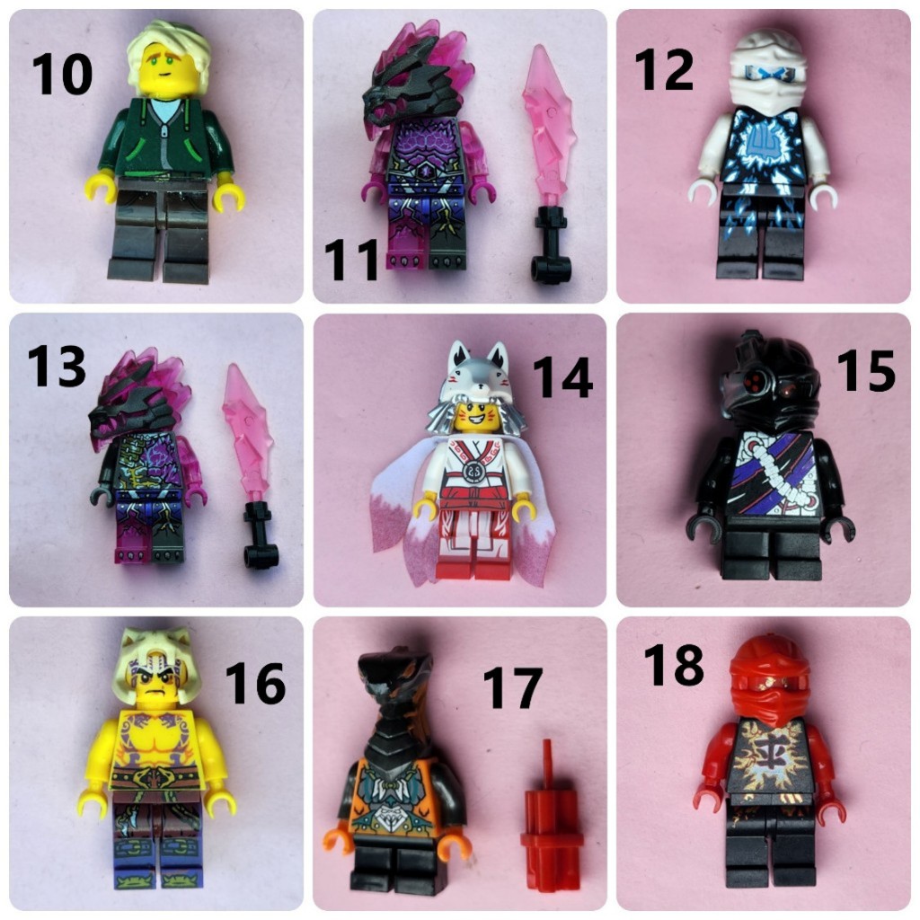 Minifigures Ninjago mẫu 6